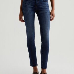 Ag Adriano Goldschmied Blue Skinny Jeans Versatile Fit